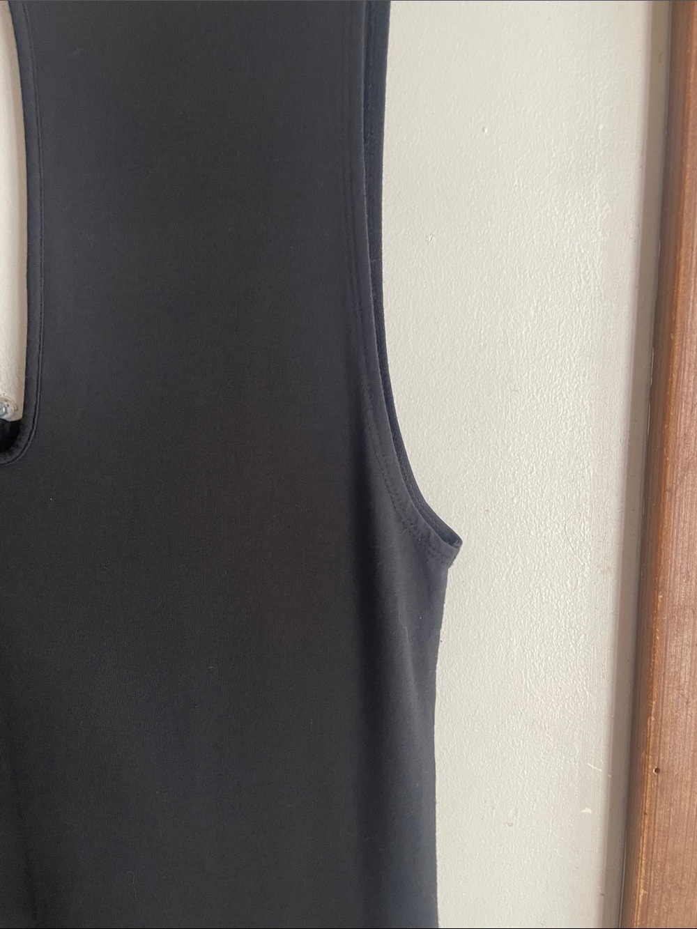 Quince French Terry Modal Jumpsuit Black - Picture 10 of 15